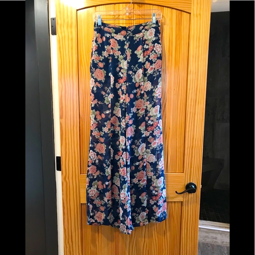 Forever 21 Diaphanous Palazzo Pants